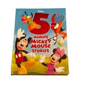 5-Minute Mickey Mouse Stories Hardcover Book For Ages 3+